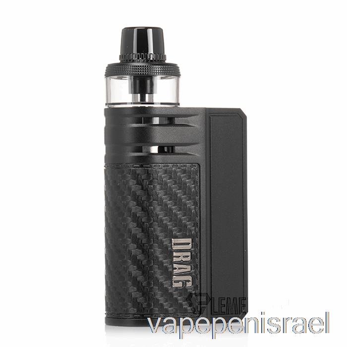 חד פעמי Vape Israel Voopoo Drag E60 Pod Mod Kit סיבי פחמן